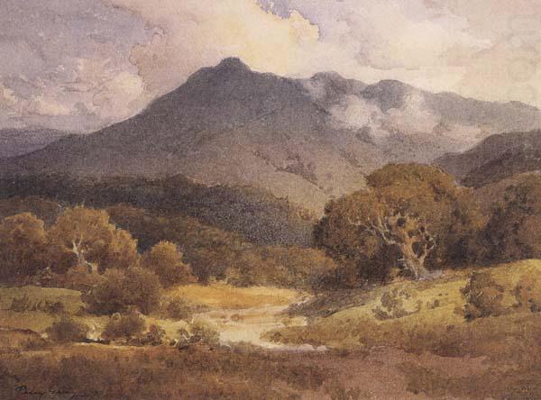 Mt Tamalpais from the North (mk42), Percy Gray